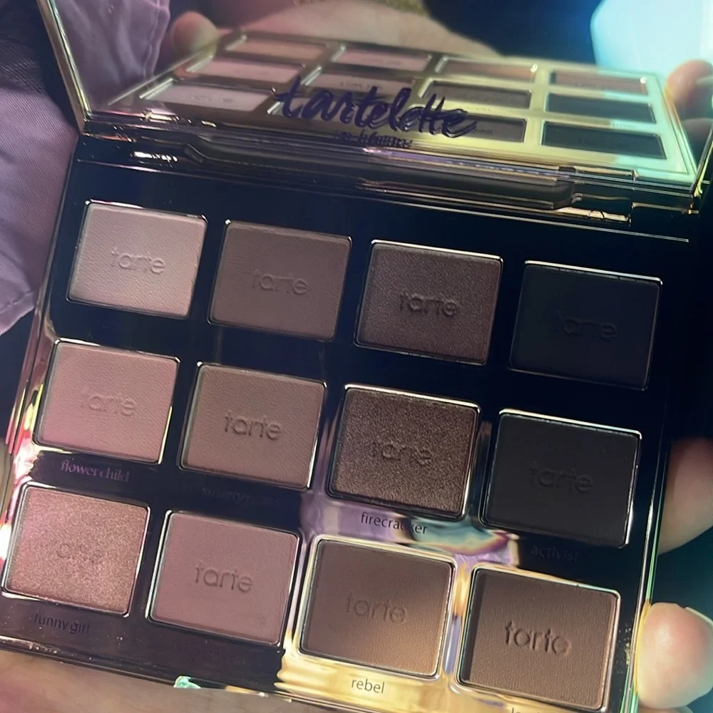 tarte Tartelette In Bloom Eyeshadow Palette - Pink, Purple, Gold, Brown